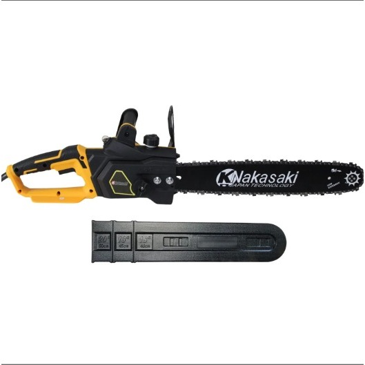 Motosserra Elétrica Nakasaki 2300W Sabre 16" Profissional Corte de Madeira Alta Potência Poda