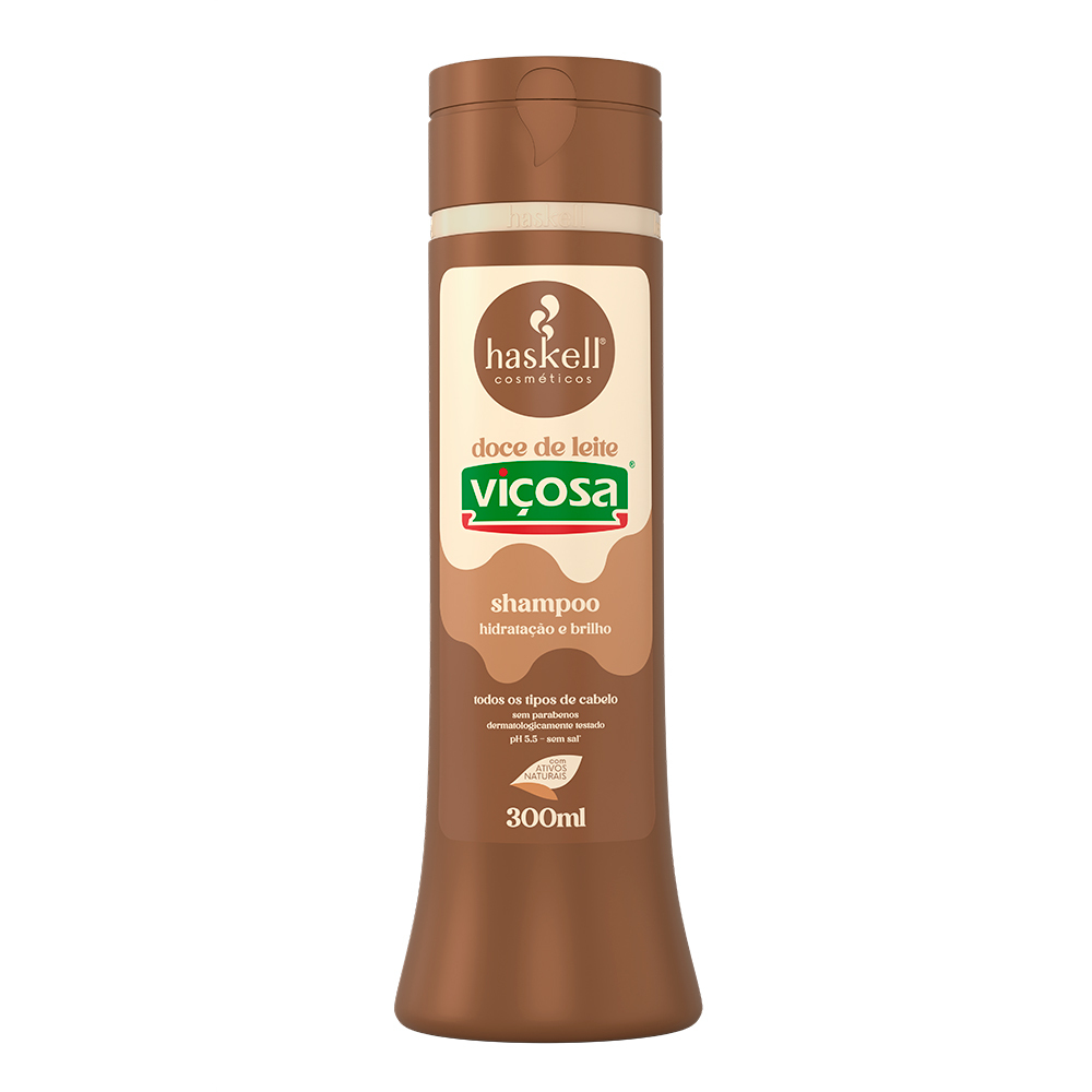 Shampoo Doce de Leite 300ml Haskell