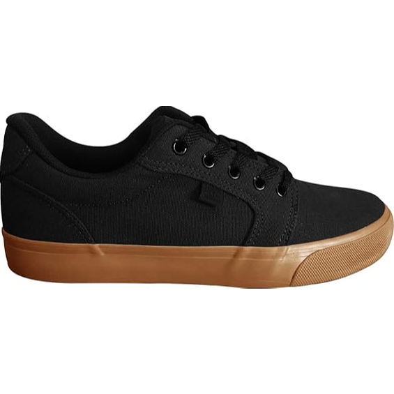 Tênis Original Dc Anvil Tx Black Black Gum