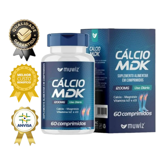 MDK muwiz 1200mg Calcio - Magnésio -K2 e D3