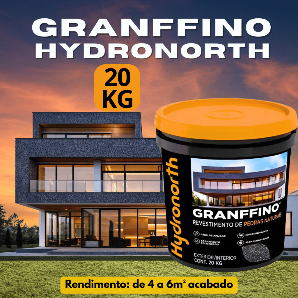 Pedra Natural Granffino Hydronorth 20kg Revestimento Decorativo para Parede Interno Externo em Oferta na Shopee