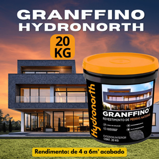 Pedra Natural Granffino Hydronorth 20kg Revestimento Decorativo para Parede Interno Externo em Oferta na Shopee