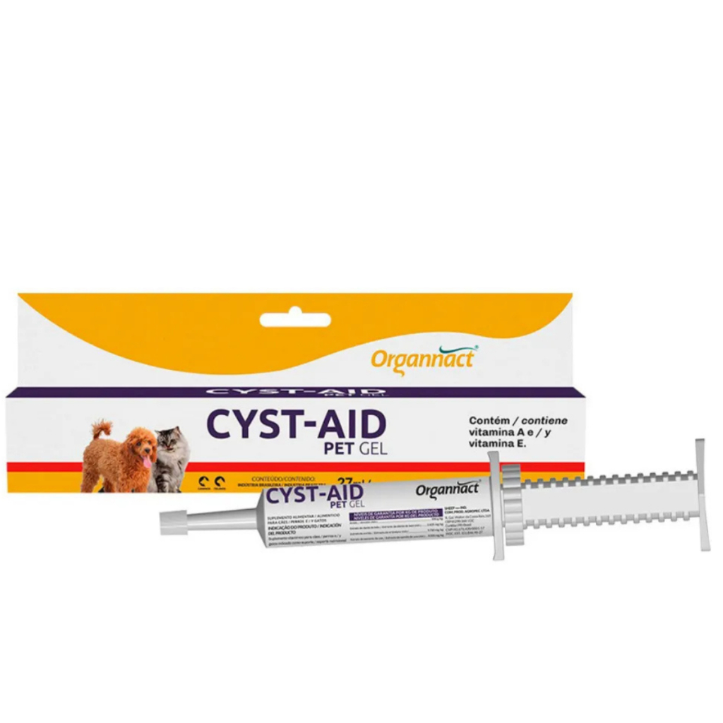 Cyst-aid Pet Gel 35g Suplemento Renal Cães E Gatos
