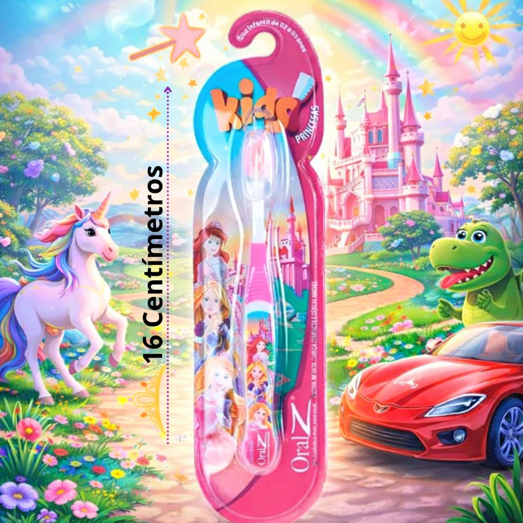 🦷 Kit 2 Escovas de Dente Infantil Macia para Crianças