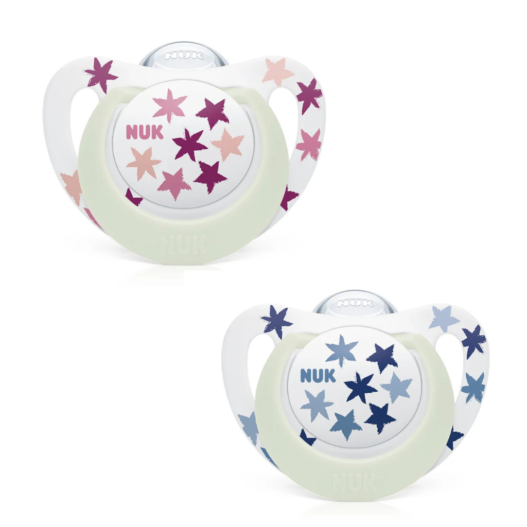 Chupeta Star Glow Ortodôntica Oral Fit 2.0 Brilha no Escuro Bico Silicone Estojo Esterilizável +6M em Oferta na Shopee