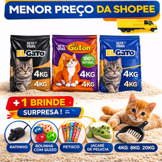Areia Sanitária Antiodor Tira Cheiro Gaton Para Gatos Tradicional 100%Natural Grãos Finos em Oferta na Shopee