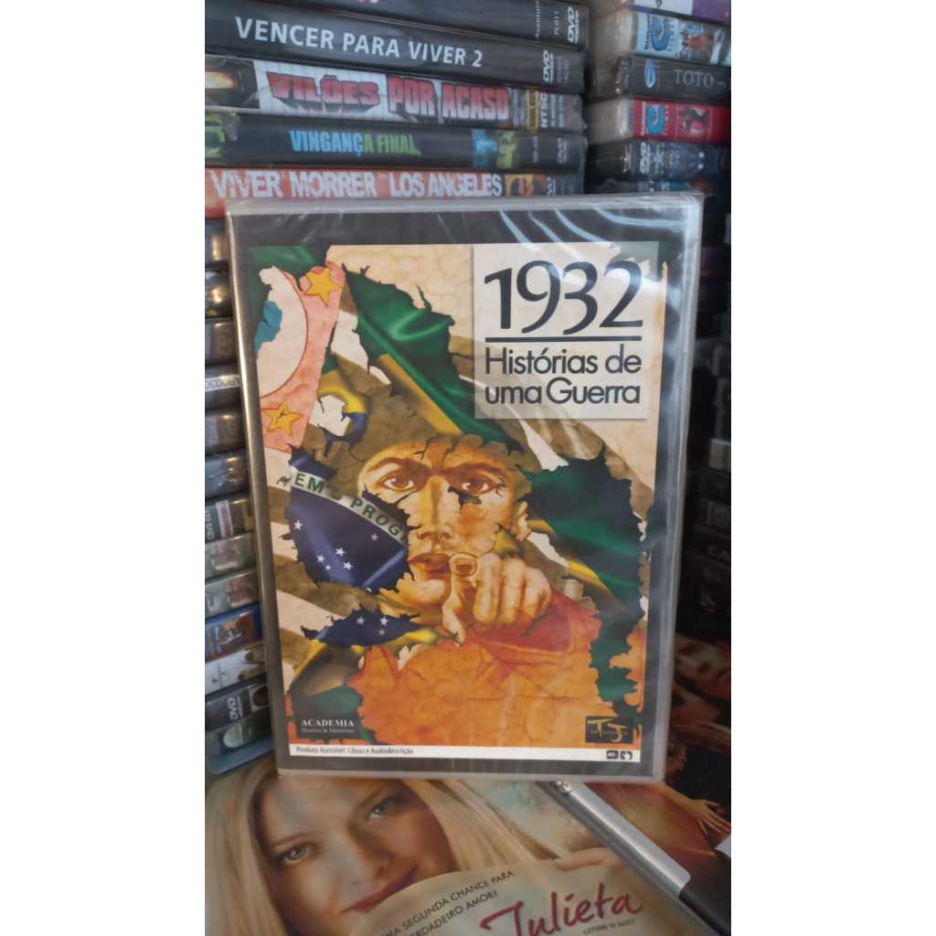 Dvd ( Lacrado) 1932 Histórias De Uma Guerra Documentário Thiago Montelli  Raro