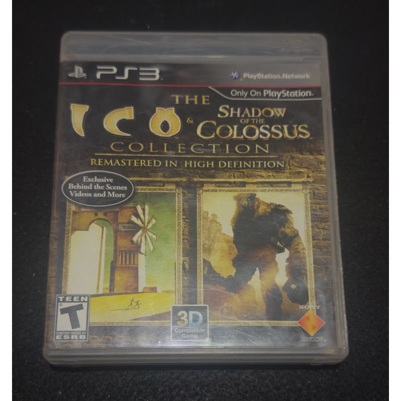 ICO & SHADOW OF THE COLOSSUS COLLECTION Ps3 física seminovo