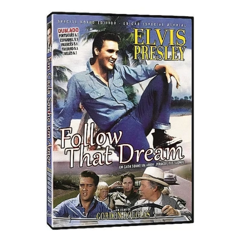 DVD Elvis Presley Em Cada Sonho Um Amor Follow That Dream Ed Especial Mundial Lacrado