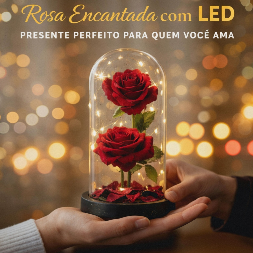 A Rosa Encantada Luminária LED  Encanto da Magia Inspirada A Bela e A Fera e no O Pequeno Príncipe em Oferta na Shopee