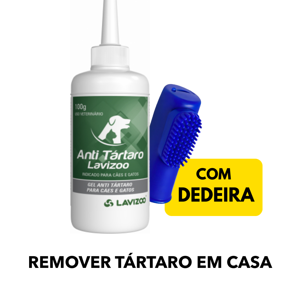 Anti Tártaro Lavizoo 100g para Cães e Gatos com Dedeira | Ideal para quem nunca usou em Oferta na Shopee