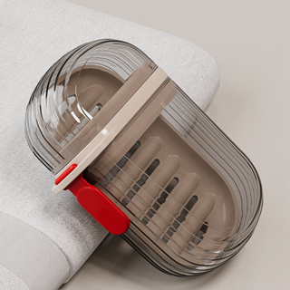 Saboneteira Portátil para Viagem com Escorredor e Tampa Impermeável em Oferta na Shopee