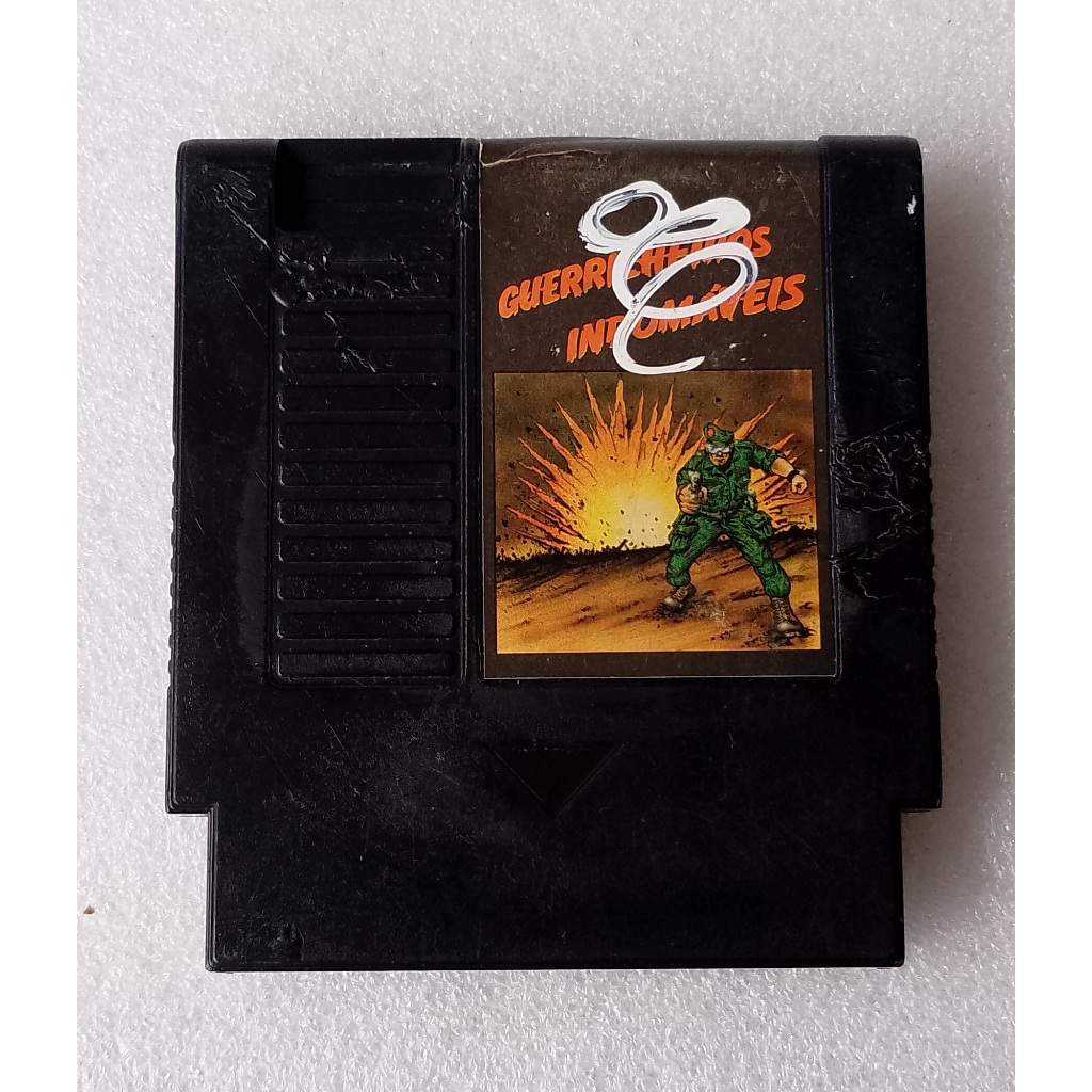 Guerreiros Indomáveis - Gotcha! compatível com Nintendo 8 bits 72 pinos - Funcionando - Usado