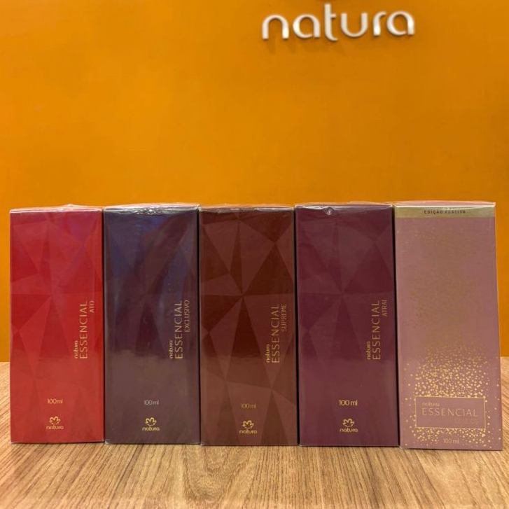 Perfume Natura Essencial Feminino 100ml Deo Parfum Original Tradicional Oud Supreme Atrai Exclusivo em Oferta na Shopee