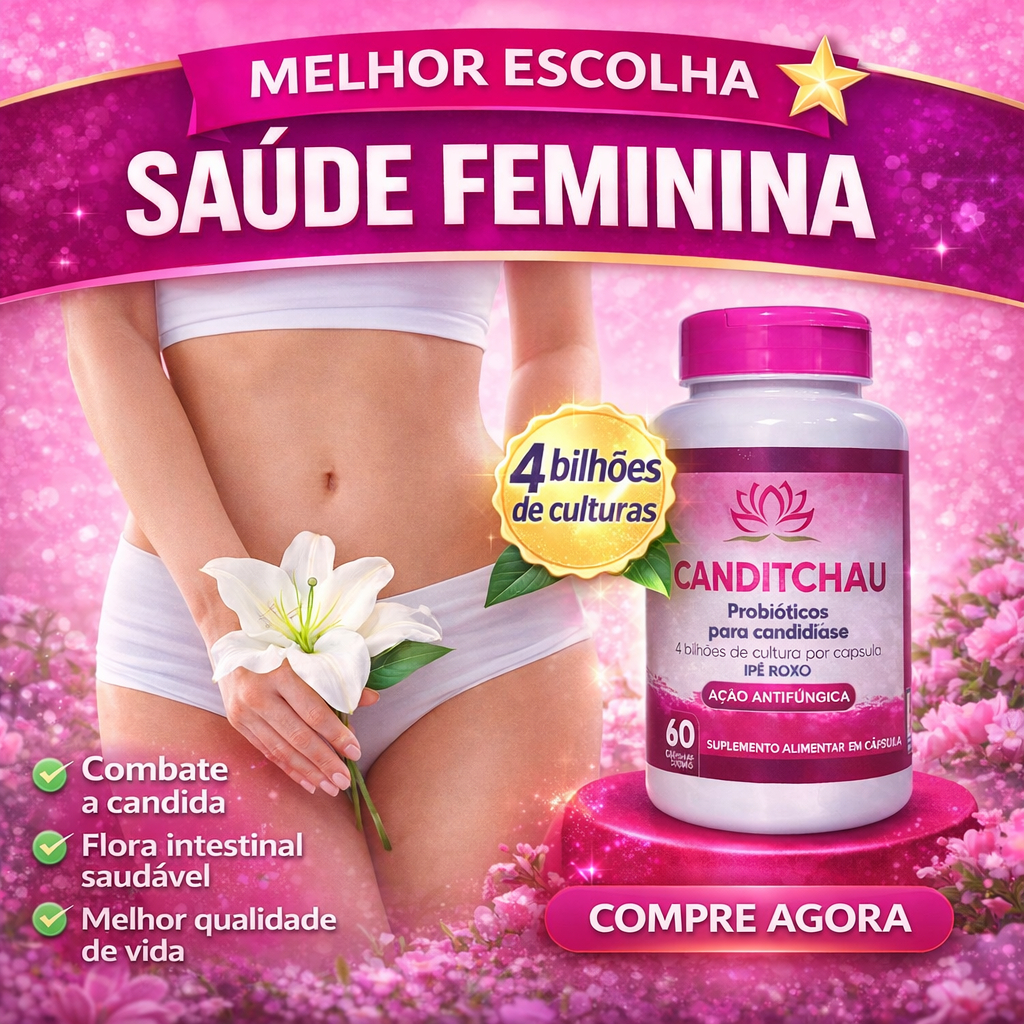 CANDITCHAU PROBIÓTICOS ANTIFUNGO LACTOBACILOS FLORA INTIMA CANDIDIASE CANDIDA CANDIFLORA CANDIA em Oferta na Shopee