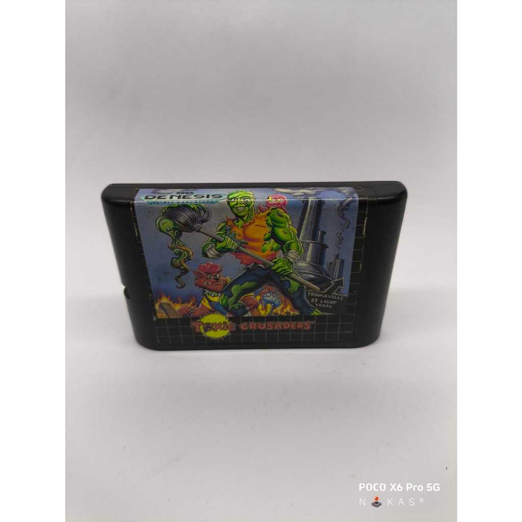 Toxic Crusaders Mega Drive