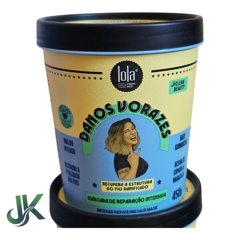 Máscara de Reparação Intensiva Danos Vorazes 450g Lola