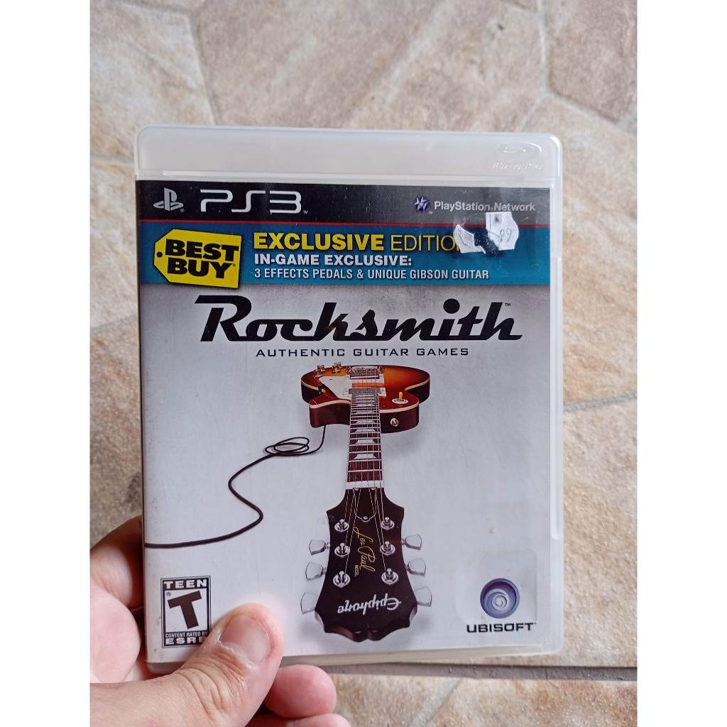 Rocksmith exclusive edition original PS3