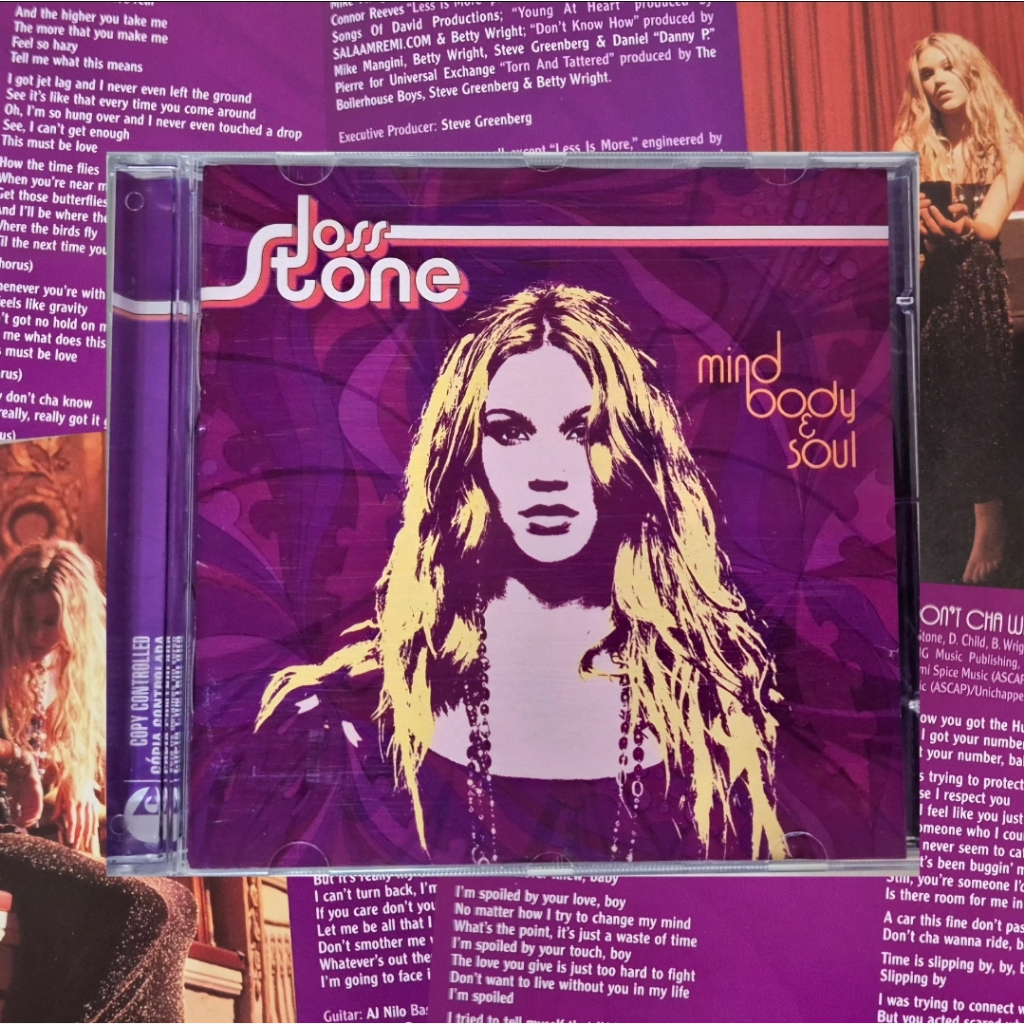 CD Joss Stone - Mind Body and Soul - Original (2004)