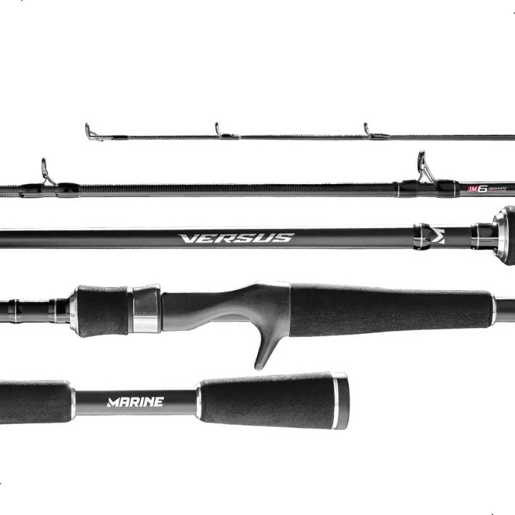 Vara Para Carretilha Marine Versus C562MF 1,68m 10-16lb Potência Média 2 Partes