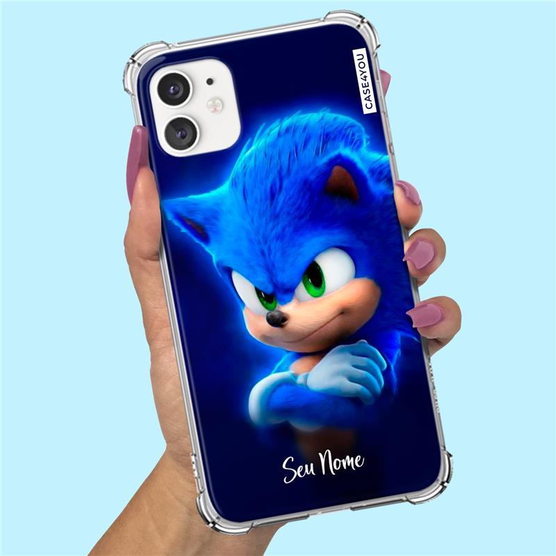 Capa Capinha Para Samsung Galaxy A30 A30s A31 A32 A33 A34 A35 A36 A37 Anti-impacto Personalizada Sonic 1