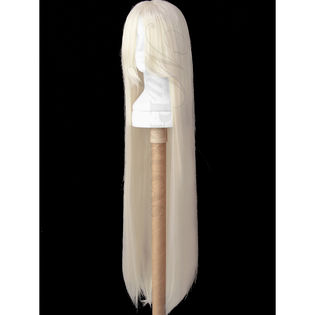 Peruca Cosplay Loiro Claro Lisa Longa 100cm Princesa Rapunzel - Pronta Entrega!! — imagem 2 de 2