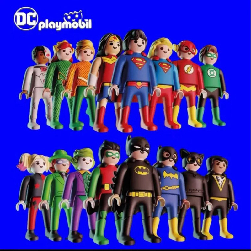 Playmobil DC Kinder Ovo | Brinquedos Colecionáveis | Edição Limitada 2026 em Oferta na Shopee