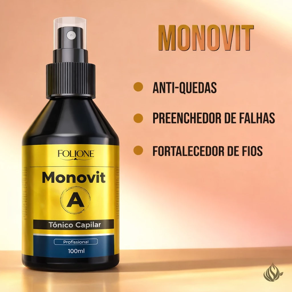 Tônico Capilar Monovit Cresce Cabelo Sobrancelha e Barba — imagem 1