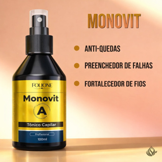 Tônico Capilar Monovit Cresce Cabelo Sobrancelha e Barba em Oferta na Shopee