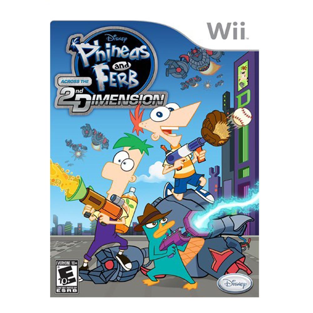 Phineas and Ferb: Across the 2nd Dimension Nintendo Wii