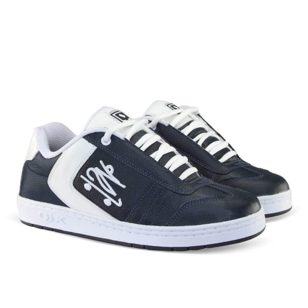 Imagem Tênis Qix Chorão 02 Skatista Couro Original Estampa Sola Skate