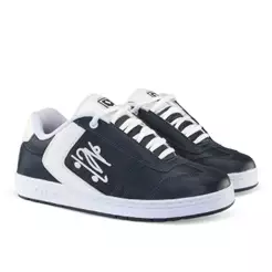 Tênis Qix Chorão 02 Skatista Couro Original Estampa Sola Skate