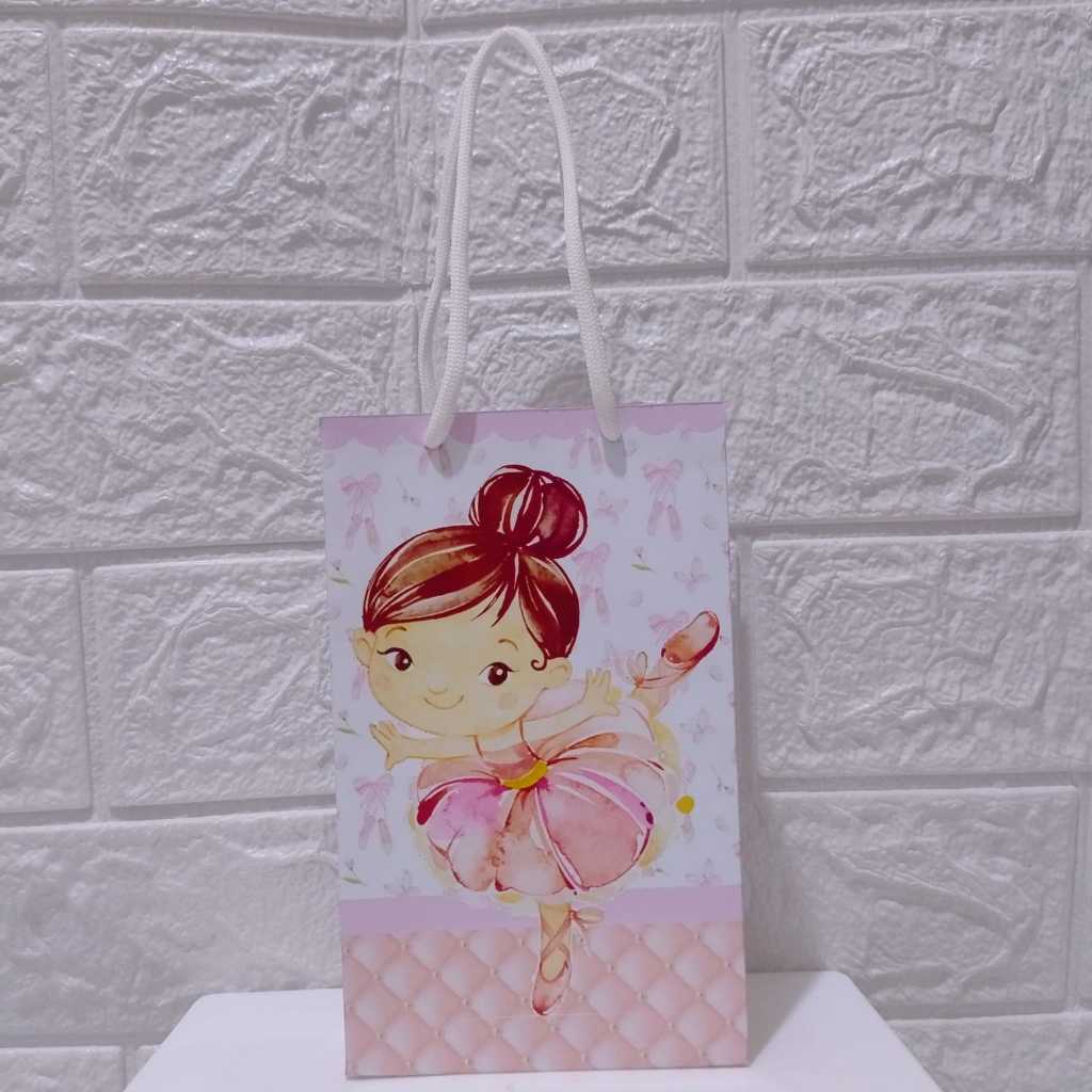 Sacolinha surpresa BAILARINA / PARA MONTAR/ lembrancinhas BAILARINA/ personalizados BAILARINA