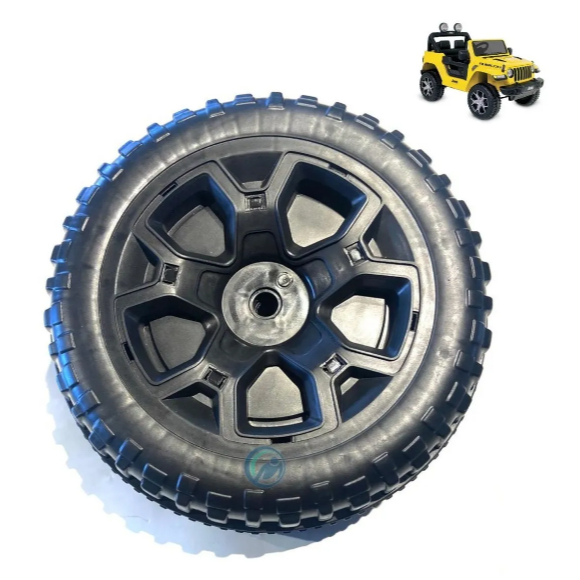 Roda Jeep Wrangler Rubicon Brinquedos Bandeirante Carro Elétrico Carrinho Rodinha Pneu