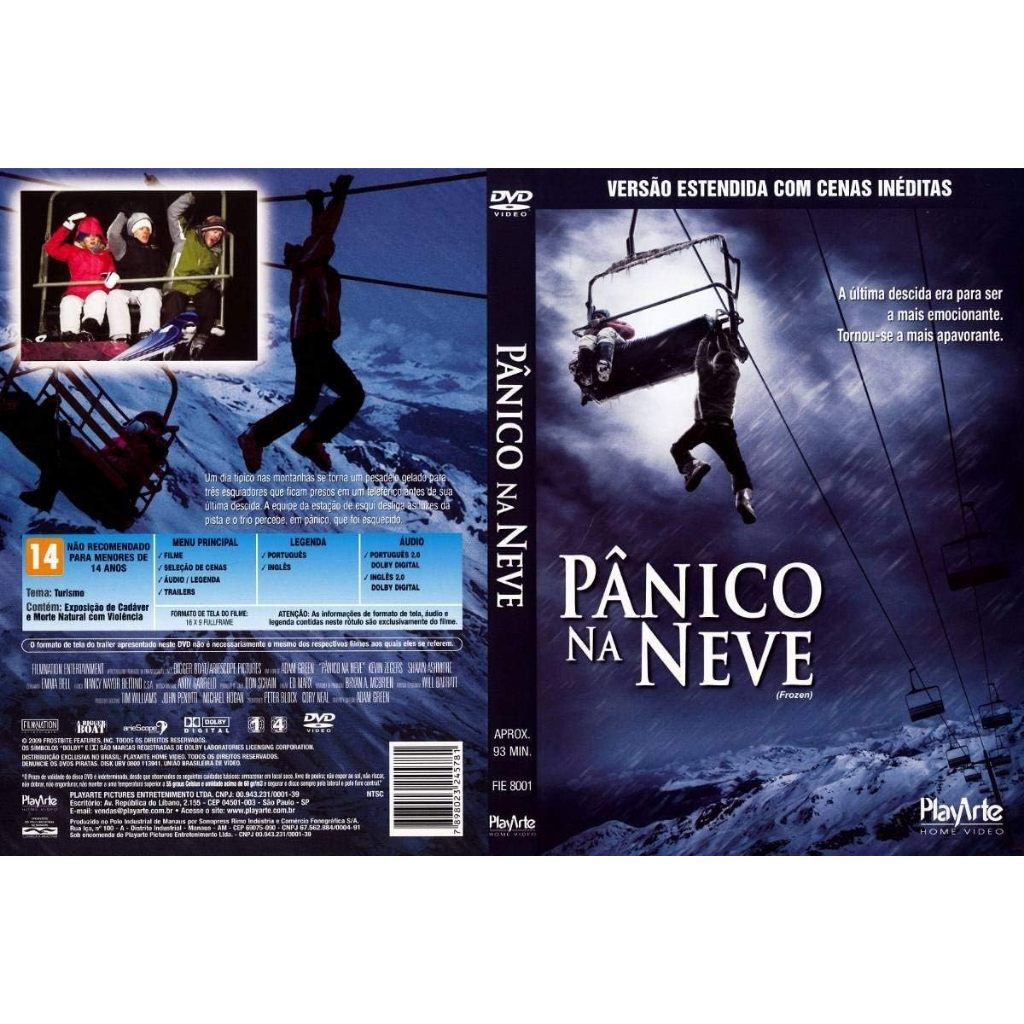 DVD - Pânico Na Neve - Original - Novo - Lacrado