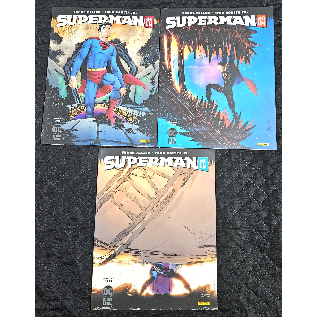 SUPERMAN ANO UM COLEÇÃO COMPLETA ENCADERNADOS PANINI EXCELENTE ESTADO