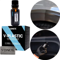 Vitrificador Plástico V-plastic 20ml Vonixx Com Aplicador