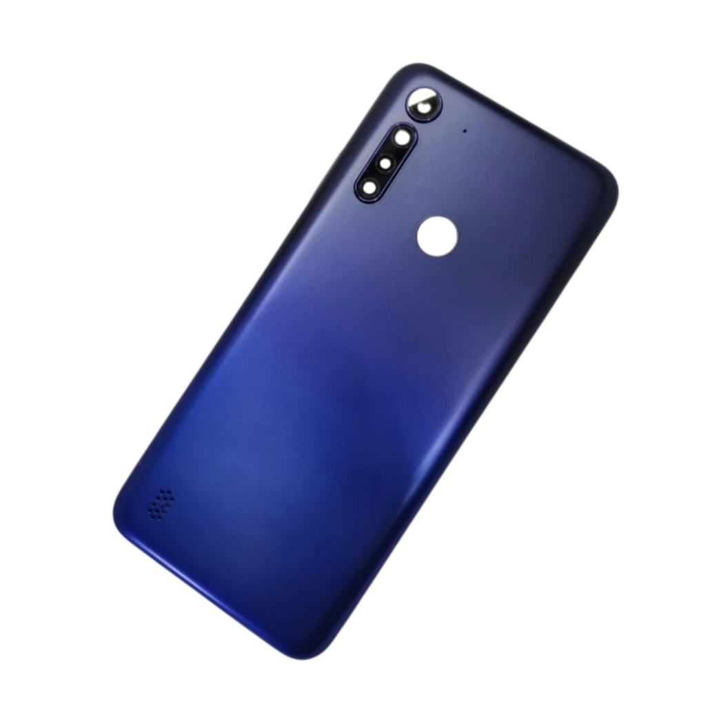 Tampa Traseira Moto G8 Power Lite XT2055 com Lente da Câmera e Botões – Carcaça Traseira