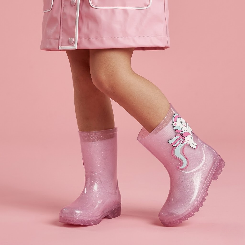 Galocha Infantil  Menina Vários Modelos Bota Confortável Solado Antiderrapante