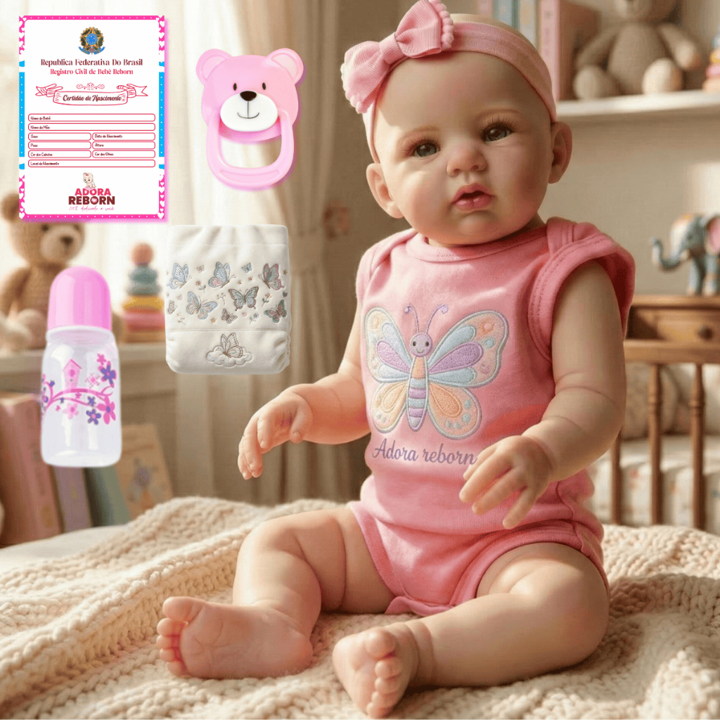 Bebê Reborn Boneca Recém Nascida Abigail 100% Em Vinil Siliconado Envio Imediato em Oferta na Shopee