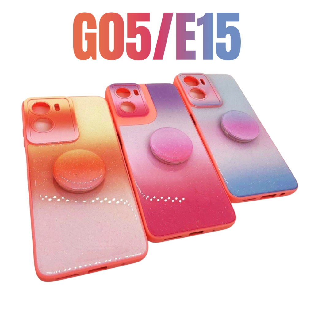 Capa Capinha de celular compatível com Moto G05 e E15 Cielo