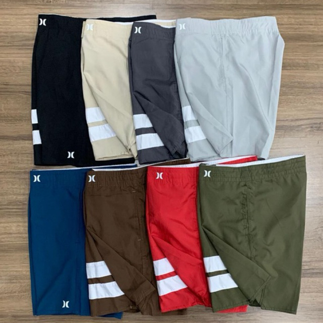 Bermuda Masculina Surf Barata Praia Academia Treino Tactel Elastano Promoção Secagem Rápida Confortável Levei em Oferta na Shopee