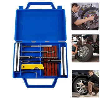 Kit 16 Remendo Metal Reparo Macarrão Pneu Carro Moto Com Maleta em Oferta na Shopee