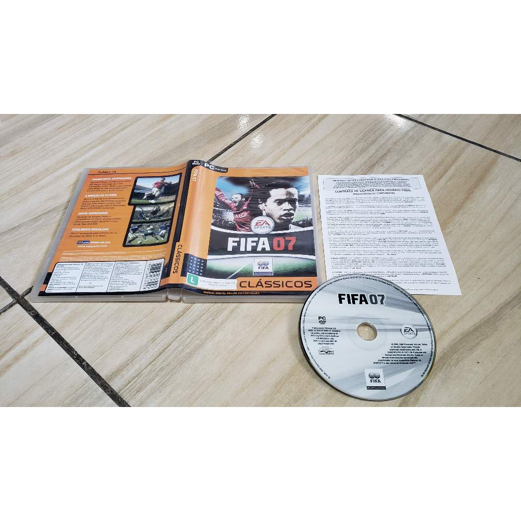 Fifa 07 Pra Pc Computador. Tudo 100% N778