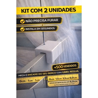 Adaptador para Haste de Mosquiteiro 3D – Fácil Instalação em Oferta na Shopee