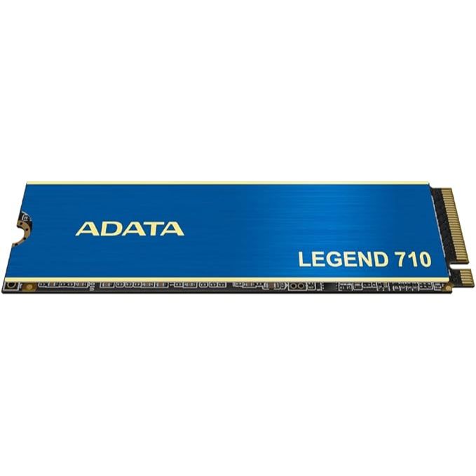SSD Adata Legend 710 256GB NVMe M.2 2280 (Leitura até 2100MB/s e Gravação até 1000MB/s)