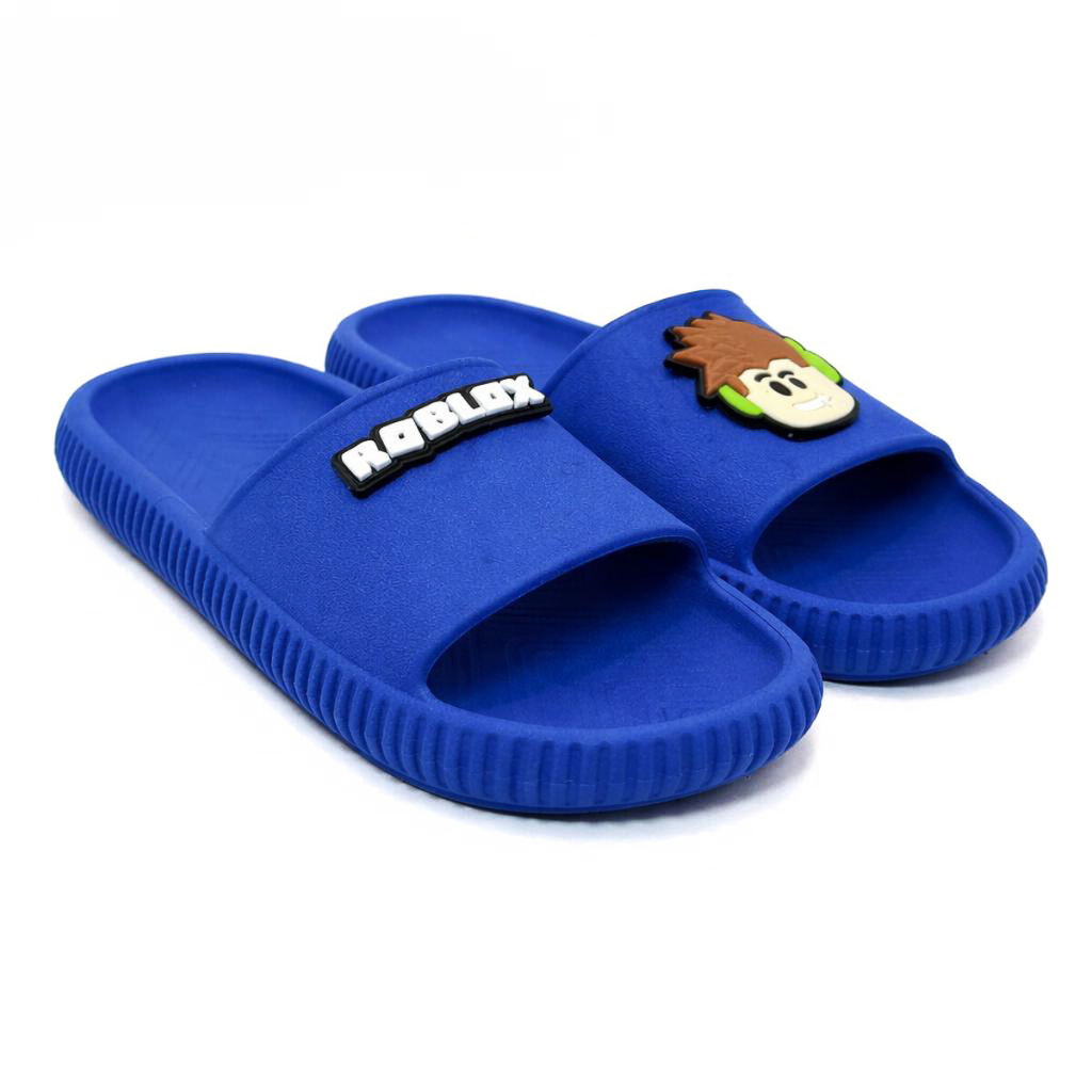 Chinelo Slide Nuvem Menino Menina Gamer Roblo Jogo Confortável Macio Leve Flexível Antiderrapante