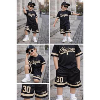 Roupa Masculino Verão Short e Camisa Dry Fit Conjunto Estiloso 2 ao 14 Anos em Oferta na Shopee