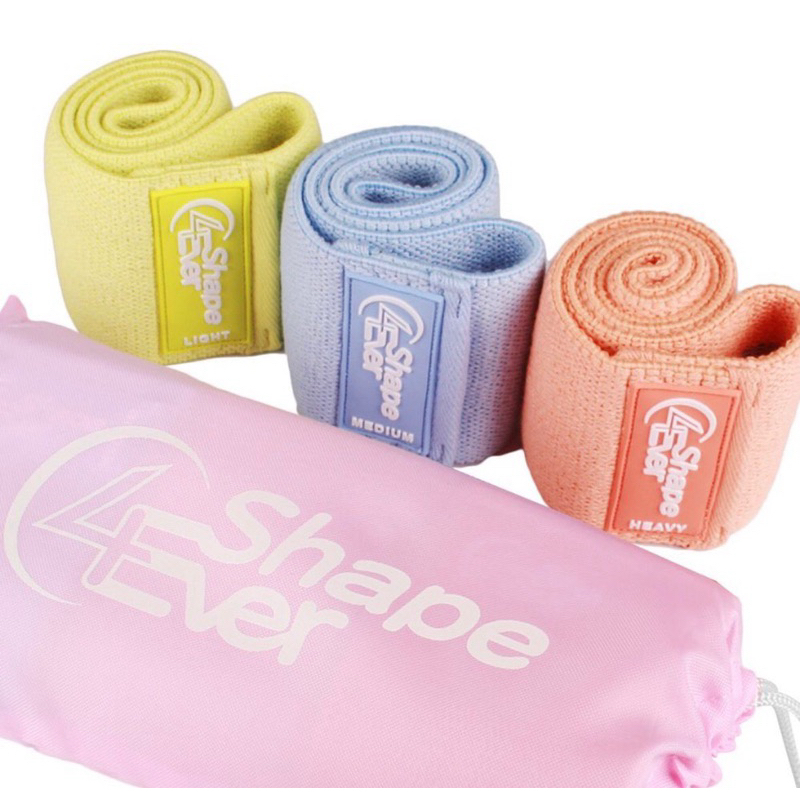 KIT 3 FAIXAS DE RESISTÊNCIA – GLÚTEOS E PERNAS EM CASA