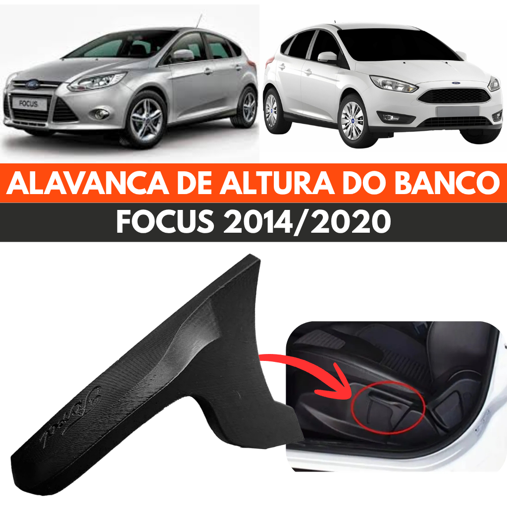 Alavanca Ajuste Banco Focus 2014 Á 2020 REFORÇADA